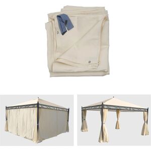 MCW Calpe-4S Pergola - Flexible Seitenwände, UV-Schutz MCW Calpe-4S Pergola - Flexible Seitenwände, UV-Schutz