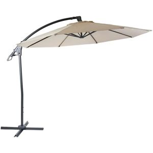 MCW Ampelschirm D14 Rund Ø 3m Creme-Weiß ohne Ständer MCW Ampelschirm D14 Rund Ø 3m Creme-Weiß ohne Ständer