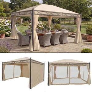 MCW Pergola Calpe 4x3m Creme MCW Pergola Calpe 4x3m Creme