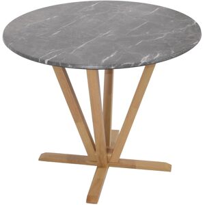 MCW Bistrotisch M56 Helles Gestell Massiv-Holz Marmor/Stein-Optik MCW Bistrotisch M56 Helles Gestell Massiv-Holz Marmor/Stein-Optik