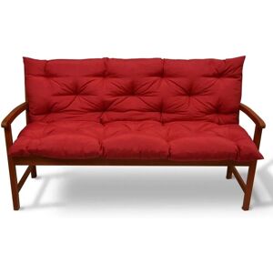 Beautissu Flair BR Bankauflage 180x50cm Rot Beautissu Flair BR Bankauflage 180x50cm Rot