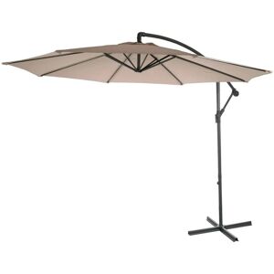 MCW Ampelschirm Terni Ø 3m Neigbar Sand-Beige ohne Ständer MCW Ampelschirm Terni Ø 3m Neigbar Sand-Beige ohne Ständer