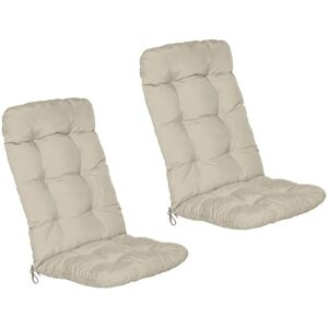 Beautissu Flair HL Hochlehner 120x50x8cm Natur 6tlg Beautissu Flair HL Hochlehner 120x50x8cm Natur 6tlg