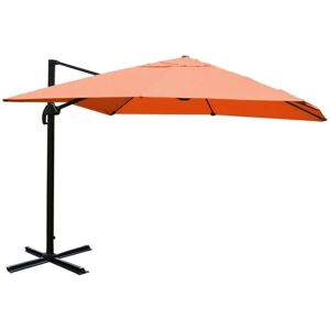 MCW Ampelschirm A96 3x3m Alu Terracotta ohne Ständer MCW Ampelschirm A96 3x3m Alu Terracotta ohne Ständer