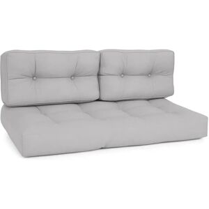 Beautissu ECO Style Palettenkissen Sitz 120x80x15cm Hellgrau + Rücken 2tlg Beautissu ECO Style Palettenkissen Sitz 120x80x15cm Hellgrau + Rücken 2tlg