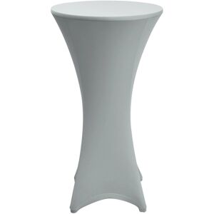 Beautissu Stretch Stehtisch Bistrotisch Husse Ø70-75cm Silber Beautissu Stretch Stehtisch Bistrotisch Husse Ø70-75cm Silber