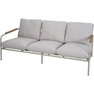 MCW Aluminium-Gartenbank O11 Outdoor 3-Sitzer Sofa 184cm Hellgrün Polster Beige MCW Aluminium-Gartenbank O11 Outdoor 3-Sitzer Sofa 184cm Hellgrün Polster Beige