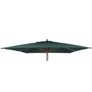 MCW Ersatz-Bezug Für Gastronomie Holz-Sonnenschirm C57b Eckig 4x4m Polyester Dunkelgrün MCW Ersatz-Bezug Für Gastronomie Holz-Sonnenschirm C57b Eckig 4x4m Polyester Dunkelgrün