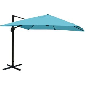 MCW Ampelschirm A96 3,5x3,5m Alu Türkis ohne Ständer MCW Ampelschirm A96 3,5x3,5m Alu Türkis ohne Ständer