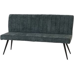 MCW Sitzbank K16 Rückenlehne Stoff/Textil Chenille Metall 160cm Blau-Grün MCW Sitzbank K16 Rückenlehne Stoff/Textil Chenille Metall 160cm Blau-Grün