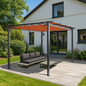 MCW Pergola N93 Terrakotta 3x4m MCW Pergola N93 Terrakotta 3x4m