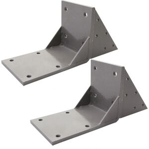 MCW 2er-Set Dachsparrenadapter für Kassetten-Markise H122 H123 Dachsparren Halterung Adapter Grau MCW 2er-Set Dachsparrenadapter für Kassetten-Markise H122 H123 Dachsparren Halterung Adapter Grau