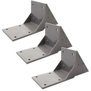 MCW 3er-Set Dachsparrenadapter für Kassetten-Markise H124 Dachsparren Halterung Adapter Grau MCW 3er-Set Dachsparrenadapter für Kassetten-Markise H124 Dachsparren Halterung Adapter Grau
