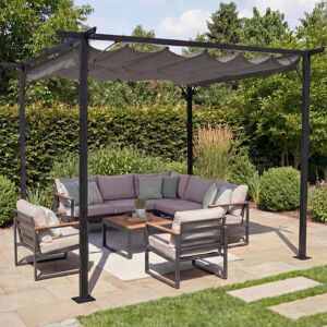 MCW Pergola C42 3,5x3,5m Grau MCW Pergola C42 3,5x3,5m Grau