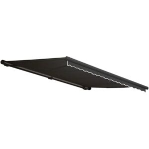 MCW Kassetten-Markise H122 mit Volant 4x3m Polyester Anthrazit Anthrazit MCW Kassetten-Markise H122 mit Volant 4x3m Polyester Anthrazit Anthrazit