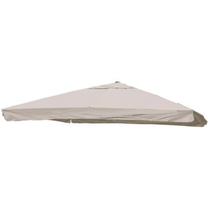 MCW Ersatz-Bezug für Schirm A96 mit Flap 3x4m Creme-Grau MCW Ersatz-Bezug für Schirm A96 mit Flap 3x4m Creme-Grau