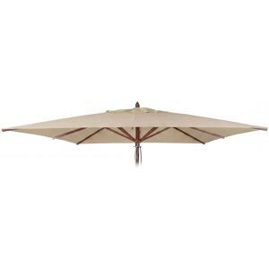 MCW Ersatz-Bezug Für Gastronomie Holz-Sonnenschirm C57b Eckig 4x4m Polyester Creme MCW Ersatz-Bezug Für Gastronomie Holz-Sonnenschirm C57b Eckig 4x4m Polyester Creme