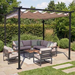 MCW Pergola C42 3,5x3,5m Creme MCW Pergola C42 3,5x3,5m Creme