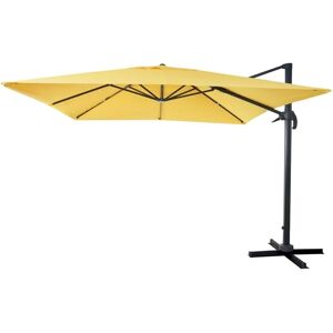 MCW Ampelschirm A96 3x3m Alu/Stahl Gelb ohne Ständer MCW Ampelschirm A96 3x3m Alu/Stahl Gelb ohne Ständer