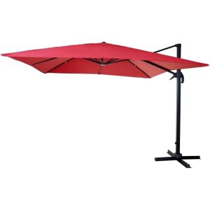 MCW Ampelschirm A96 3x3m Alu/Stahl Rot ohne Ständer Drehbar MCW Ampelschirm A96 3x3m Alu/Stahl Rot ohne Ständer Drehbar