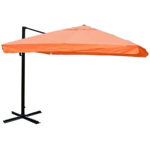 MCW Ampelschirm A96 3,5x3,5m Alu Flap Terracotta ohne Ständer Drehbar MCW Ampelschirm A96 3,5x3,5m Alu Flap Terracotta ohne Ständer Drehbar
