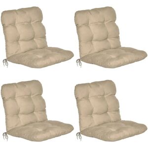 Beautissu Flair HL Hochlehner 120x50x8cm Natur 8tlg Beautissu Flair HL Hochlehner 120x50x8cm Natur 8tlg