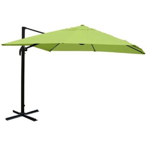 MCW Ampelschirm A96 3x3m Alu Grün ohne Ständer Drehbar MCW Ampelschirm A96 3x3m Alu Grün ohne Ständer Drehbar