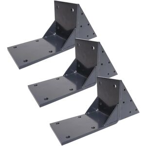 MCW 3er-Set Dachsparrenadapter für Kassetten-Markise H124 Dachsparren Halterung Adapter anthrazit MCW 3er-Set Dachsparrenadapter für Kassetten-Markise H124 Dachsparren Halterung Adapter anthrazit