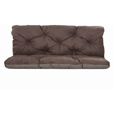Setgarden Double Outdoor Kissen Bankauflage 170x50x50cm Kissen Für 3-Sitzer Bänke 1tlg Braun Setgarden Double Outdoor Kissen Bankauflage 170x50x50cm Kissen Für 3-Sitzer Bänke 1tlg Braun