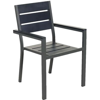 Home Deluxe Gartenstuhl Madera Aluminium Hellgrau 12er-Set Home Deluxe Gartenstuhl Madera Aluminium Hellgrau 12er-Set