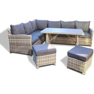 Home Deluxe Bahia Rattan Lounge-Set - Garten & Außen Home Deluxe Bahia Rattan Lounge-Set - Garten & Außen