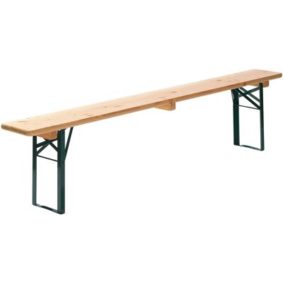 Veba Grüne Stapelbare Bierbank - 25x220x48cm - Sitzbänke Veba Grüne Stapelbare Bierbank - 25x220x48cm - Sitzbänke