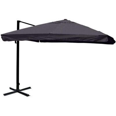 MCW Ampelschirm A96 3x3m Alu/Stahl Flap Anthrazit ohne Ständer MCW Ampelschirm A96 3x3m Alu/Stahl Flap Anthrazit ohne Ständer