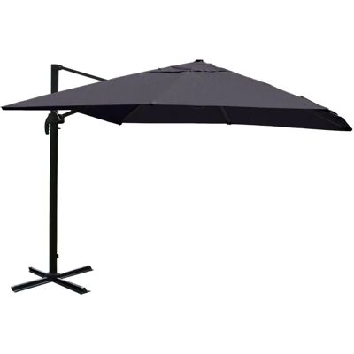 MCW Ampelschirm A96 3,5x3,5m Alu Anthrazit ohne Ständer MCW Ampelschirm A96 3,5x3,5m Alu Anthrazit ohne Ständer