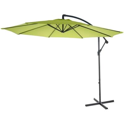 MCW Ampelschirm Terni Ø 3m Neigbar Grün-Lemon ohne Ständer MCW Ampelschirm Terni Ø 3m Neigbar Grün-Lemon ohne Ständer
