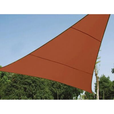 Perel Sonnensegel Terrakotta Dreieckig 3,6 x 3,6 m x 3,6 m Perel Sonnensegel Terrakotta Dreieckig 3,6 x 3,6 m x 3,6 m