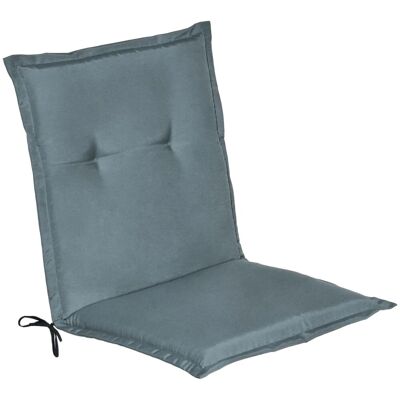Beautissu Niedriglehner Auflage Gartenstuhl Loft NL 100x50x6cm Taubenblau Beautissu Niedriglehner Auflage Gartenstuhl Loft NL 100x50x6cm Taubenblau