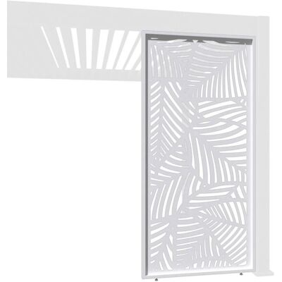 Weide Dekorative Wand Für Pergola Aus Aluminium 3 Maße Weiß0.93 Meter Weide Dekorative Wand Für Pergola Aus Aluminium 3 Maße Weiß0.93 Meter