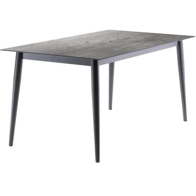 Sieger Gartentisch Rechteckig Eisengrau Beton Hell 160 cm x 90 cm Sieger Gartentisch Rechteckig Eisengrau Beton Hell 160 cm x 90 cm