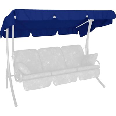 Angerer Freizeitmöbel Sonnendach für Hollywoodschaukel 145 x 210 cm Blau Angerer Freizeitmöbel Sonnendach für Hollywoodschaukel 145 x 210 cm Blau