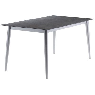 Sieger Gartentisch Rechteckig graphitfarbener Anthrazit 160 cm x 90 cm Sieger Gartentisch Rechteckig graphitfarbener Anthrazit 160 cm x 90 cm
