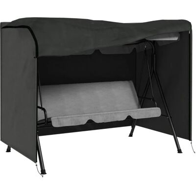 Outsunny Abdeckung für Schaukel Polyester Dunkelgrau 205L x 124B x 164Hcm Outsunny Abdeckung für Schaukel Polyester Dunkelgrau 205L x 124B x 164Hcm