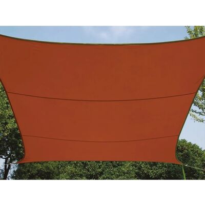 Perel Sonnensegel Terrakotta Quadratisch 5 x 5 m Perel Sonnensegel Terrakotta Quadratisch 5 x 5 m