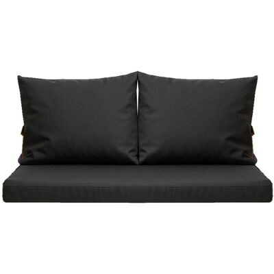 Setgarden Mix Bench Kissen Outdoor Kissen Bankauflage 110x60+2x50x56cm Kissen Für 2-Sitzer Bänke 1tlg Anthrazit Setgarden Mix Bench Kissen Outdoor Kissen Bankauflage 110x60+2x50x56cm Kissen Für 2-Sitzer Bänke 1tlg Anthrazit