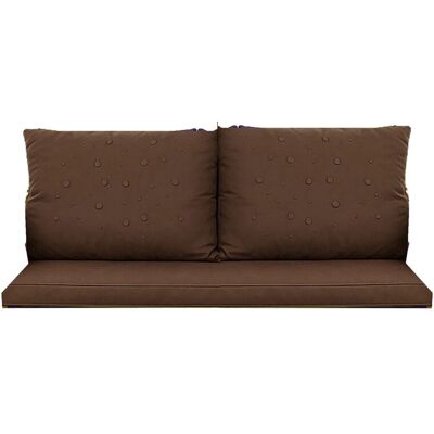 Setgarden Mix Bench Kissen Outdoor Kissen Bankauflage 100x50+2x50x56cm Kissen Für 2-Sitzer Bänke 1tlg 1tlg Braun Setgarden Mix Bench Kissen Outdoor Kissen Bankauflage 100x50+2x50x56cm Kissen Für 2-Sitzer Bänke 1tlg 1tlg Braun