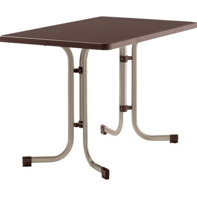 Sieger Klapptisch Rechteckig Champagner 70 cm x 115 cm Sieger Klapptisch Rechteckig Champagner 70 cm x 115 cm