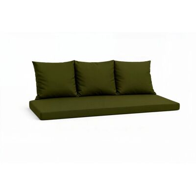 Setgarden Mix Bench Kissen Outdoor Kissen Bankauflage 140x60+2x50x56cm Kissen Für 3-Sitzer Bänke 1tlg Grün Setgarden Mix Bench Kissen Outdoor Kissen Bankauflage 140x60+2x50x56cm Kissen Für 3-Sitzer Bänke 1tlg Grün