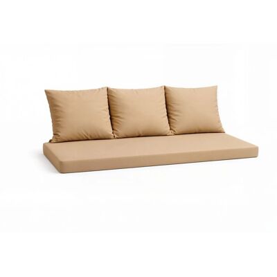 Setgarden Mix Bench Kissen Outdoor Kissen Bankauflage 160x60+3x50x56cm Kissen Für 3-Sitzer Bänke 1tlg Beige Setgarden Mix Bench Kissen Outdoor Kissen Bankauflage 160x60+3x50x56cm Kissen Für 3-Sitzer Bänke 1tlg Beige