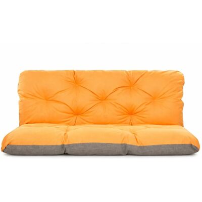 Setgarden Double Outdoor Kissen Bankauflage 170x60x50cm Kissen Für 3-Sitzer Bänke 1tlg Orange Setgarden Double Outdoor Kissen Bankauflage 170x60x50cm Kissen Für 3-Sitzer Bänke 1tlg Orange