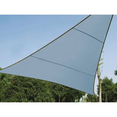 Perel Sonnensegel Lichtgrau Dreieckig 3,6 m x 3,6 x 3,6 m Perel Sonnensegel Lichtgrau Dreieckig 3,6 m x 3,6 x 3,6 m